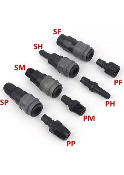 Sm Pm Stili No.40 Beden Plastik Çelik C Tipi Pnömatik Bağlantı Parçaları Pu Tüp Hızlı Bağlantı Yüksek Basınçlı Hızlı Bağlantı Aksesuarları Gaz Hava Borusu Bağlantısı (Yurt Dışından) fırsatları