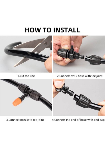 26301PJ20 Stili Hortum Bahçe Sulama Tüp Bağlayıcı Pe Boru Bağlayıcı Bölücü Tee Ortak Tarımsal Sulama Damla Sprey Sulama (Yurt Dışından) indirimleri