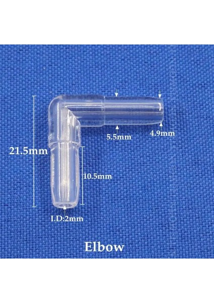 Düz Stil 100 Adet 200~MM Şeffaf Akrilik Oksijen Tüpü Konnektörleri Akvaryum Balıkları Tankı Hava Hortumu Distribütörü Dirsek Tee Splitter Konnektörü (Yurt Dışından) fiyatları