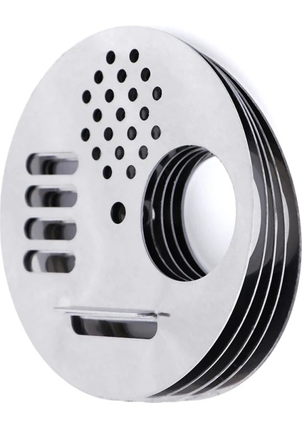5.7x1.7cm5 Adetrastgele Stil Paslanmaz Çelik Yuvarlak Kovan Delik Arıcılık Yuva Metal Bahçe Aletleri Ekipman Malzemeleri Arı Kutusu Kapı Kafesi Ürünleri (Yurt Dışından)