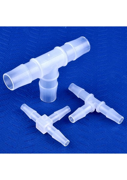 1,6 mm Stili 5 Parça 5~.6~ Plastik Te Konnektörler Akvaryum Balık Tankı Adaptörü Hava Pompası Hortumu Pagoda Eklemleri Sulama Sistemi Boru Eklemi (Yurt Dışından)