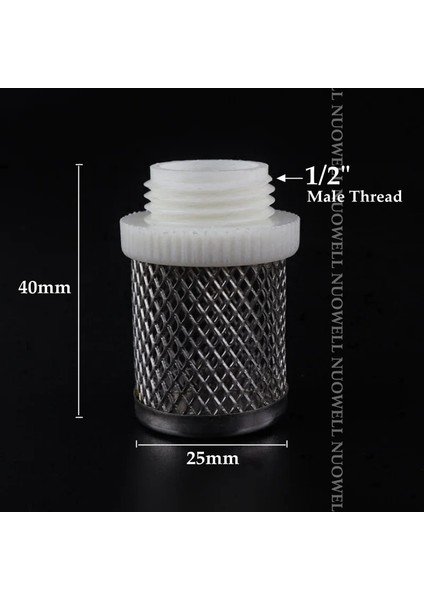 1l2 Inç Tarzı Net Filtre Bahçe Mikro Sulama Sulama Filtresi Pompa Koruması Paslanmaz Çelik Su Elek Süzgeç Boru Filtresi (Yurt Dışından)