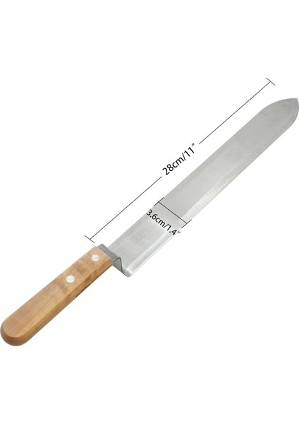 1 Bilgisayar Stili Arıcılık Bal Bıçağı Kapağı Açma Kesme Bıçağı Çıkarıcı Kazıma Aletleri Ahşap Saplı Arı Kovanı Ultra Ince Paslanmaz Çelik Kazıyıcı (Yurt Dışından)