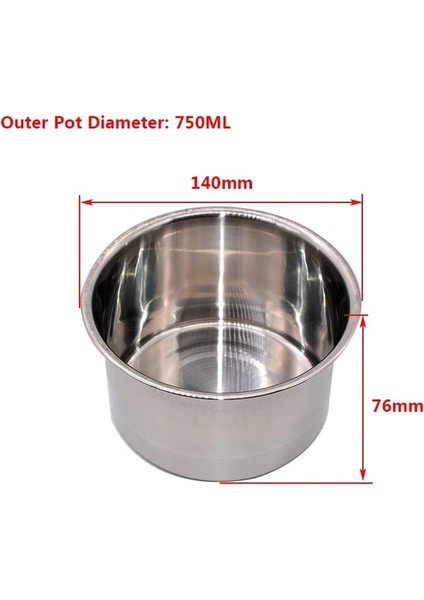 1 Adet Dış Pot Stili 1 Takım Balmumu Eritme Potası ile Elektrikli Isıtıcı Soba Mum Yapımı Balmumu Eritici Balmumu Isıtıcı Balmumu Erime Dıy Mum (Yurt Dışından)