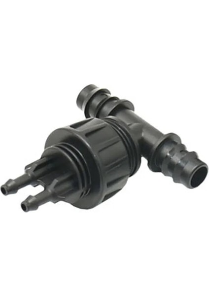 1ı4 Stiline 20 Hortum Hortum Düşürücüye Damla Sulama Tee Su Ayırıcı, Damlatıcıyı Bağlamak Için 2 Yollu (Yurt Dışından)