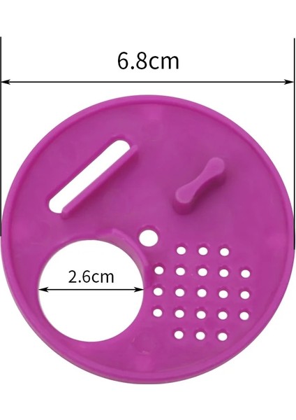 Beyaz Stil Plastik Yuvarlak Arı Kovanı Kutusu Giriş Kapısı Disk Arı Yuvası Kapısı Petek Havalandırmaları Akış Kovanı Ekipmanları Arıcılık Aletleri Tedarikçiler (Yurt Dışından)