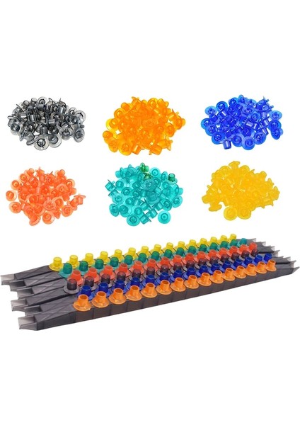 2 Adet Çerçeve Çubuğu Stili Jzbz Hücre Çubuğu Hücre Tutucu Arıcılık Ekipmanları ile 1 Takım Plastik Kraliçe Yetiştirme Çerçeve Kiti (Yurt Dışından)