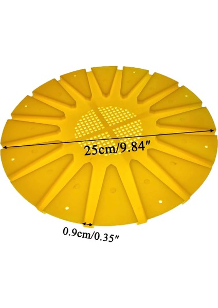 Sarı Stil 5 Adet Arıcılık 16 Yollu Kaçış Kapısı Yuvarlak Disk Arı Kovanı Kapısı Çalıştırın Fly Away Çıkış Plastik Arılar Aletler Malzemeleri Ekipman (Yurt Dışından) fiyatları