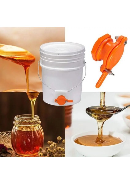 Turuncu Tarzı Artık Vana Akışı Bal Ağızlı Arıcılık Araçları Bal Çalkalayıcı Yüksek Li Plastik Bal Çıkışı Naylon Çıkışı Ev Yemekleri Mutfak (Yurt Dışından) indirimleri