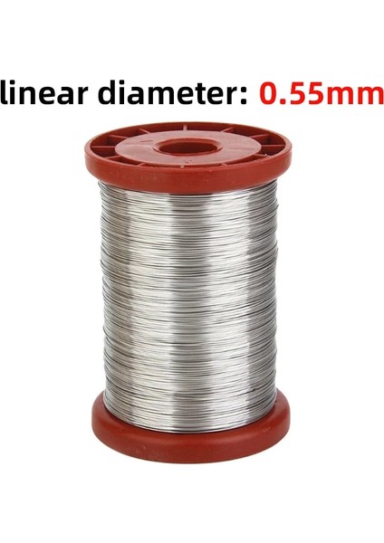 Çap 0,55 mm Stil 250G 1 Rulo Arıcılık Paslanmaz Çelik Tel Arı Kovanı Çerçeve Aracı G 1 Rulo Petek Temel Arı Ekipmanları Özel (Yurt Dışından)