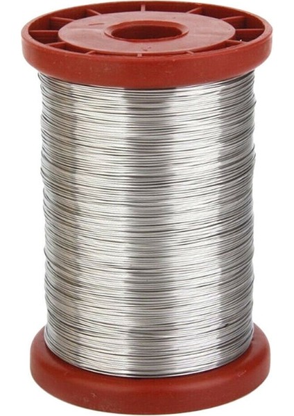 Çap 0,55 mm Stil 250G 1 Rulo Arıcılık Paslanmaz Çelik Tel Arı Kovanı Çerçeve Aracı G 1 Rulo Petek Temel Arı Ekipmanları Özel (Yurt Dışından)