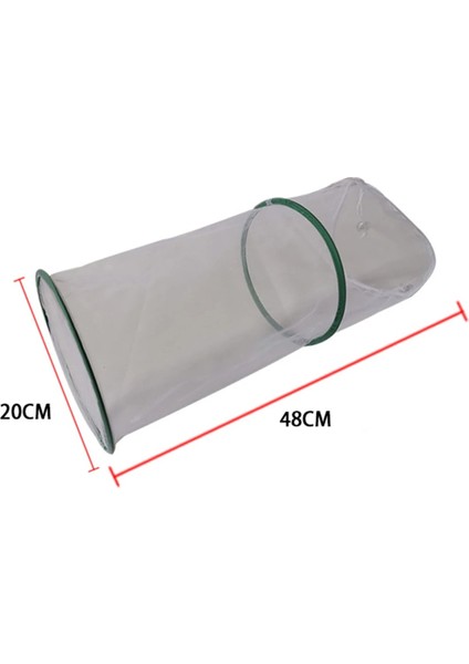 Beyaz Stil 20 cm Ila 48 cm Böcek Kafesi Şeffaf Asılı Doğa Gözlem Havalandırmalı Kelebek Arı Yaşam Alanı Ev Yetiştirme Aracı (Yurt Dışından) indirimleri