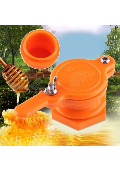 Turuncu Tarzı Toksik Olmayan Plastik Arı Bal Musluğu Sürgülü Vana Arıcılık Sıvı Çıkarıcı Yeniden Kullanılabilir Mühür Sızdırmaz Gıda Şişeleme Aracı Bahçe Tedarik (Yurt Dışından) fiyatları