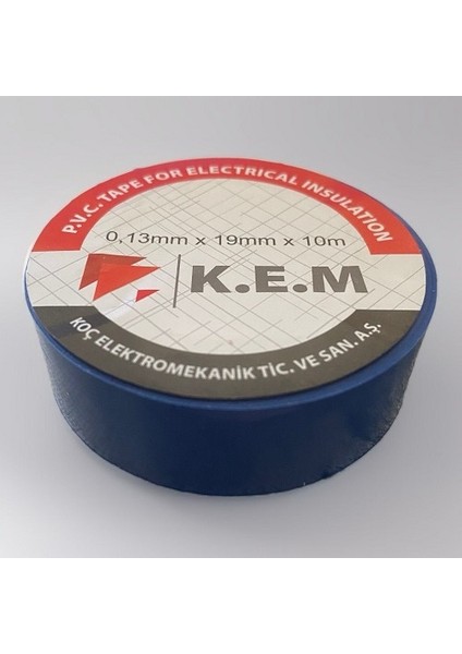 Elektrik Bandı 400 Adet Mavi