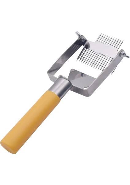 UF16-11 Stili Arıcılık Bal Kapak Açma Aletleri Kazıyıcı Bal Kesici Arı Kovanı Petek Kazıyıcı Ekipmanları Ahşap Saplı Kapak Açma Çatal Kürek (Yurt Dışından) fiyatları