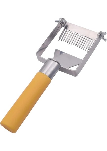 UF16-11 Stili Arıcılık Bal Kapak Açma Aletleri Kazıyıcı Bal Kesici Arı Kovanı Petek Kazıyıcı Ekipmanları Ahşap Saplı Kapak Açma Çatal Kürek (Yurt Dışından) fırsatları