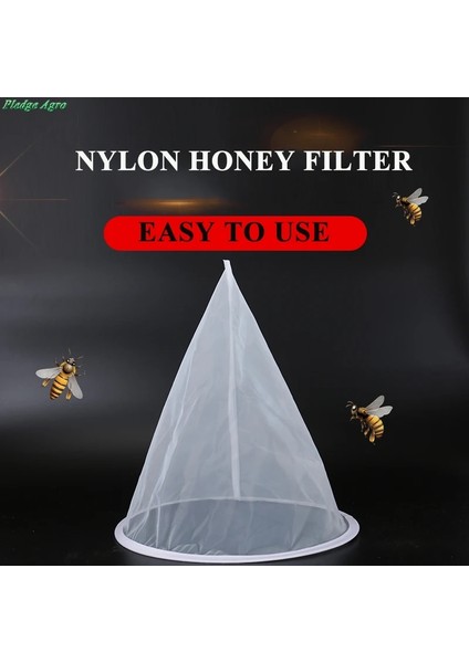 Arı Bal Filtre Stili M Beden Oney Filtre Filtreleri Meşgul Arı Filtreli Ağ Naylon Koni Şeklindeki Elek Süzgeç Arıtma Fiber Arıcılık Arı Kovanı Ekipmanları (Yurt Dışından)