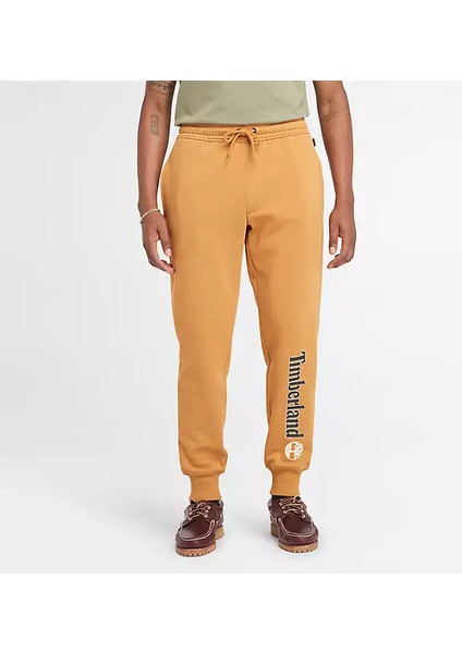 Brushed Back Sweatpant Erkek Sarı Eşofman Altı TB0A5YFBP471