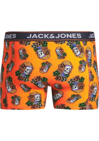 Jactrıple Skull Trunks 3 Pack Pls Erkek Büyük Beden Boxer 12257398-04