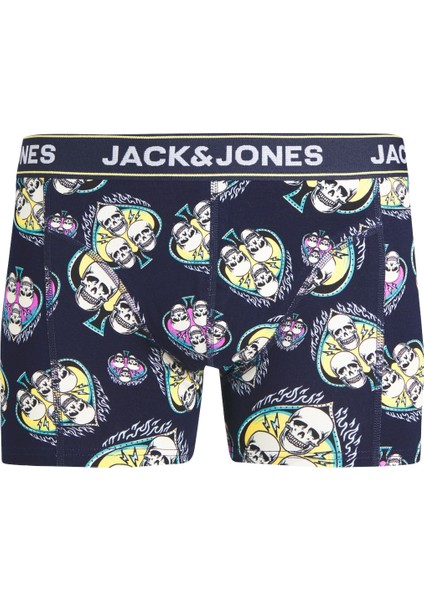 Jactrıple Skull Trunks 3 Pack Pls Erkek Büyük Beden Boxer 12257398-04