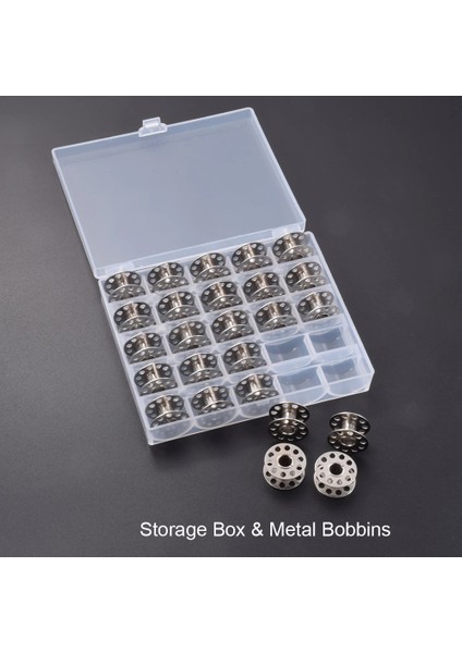 2-Bobins Set Stili Dikiş Bobinleri Kutu Seti, Dikiş Aletleri Aksesuarları Için Saklama Kutusu, Bobin Düzenleme Kasa Dikiş Makinesi Makaraları Dikiş Malzemeleri (Yurt Dışından) indirimleri