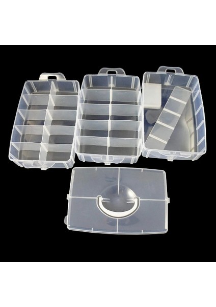 30 Ayarlanabilir Bölmeli Büyük Saklama Kabı Iplik Saklama Kabı Dikiş Nakış Aksesuarları Bobin Boncukları (Yurt Dışından) modelleri