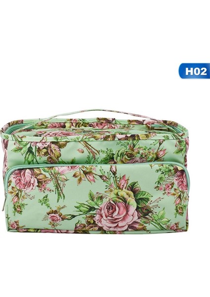 H02 Stili Iplik Dikiş Aracı Örgü Çanta Organizatör Iplik Saklama Kutusu Tığ Işi Kanca Örgü Iğneleri Kadınlar Için Yün Depolama Bez Çanta (Yurt Dışından)