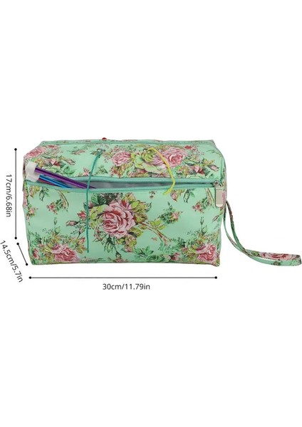 Stil 5 Stili Koknıt Yün Iplik Saklama Çantası Ev Tığ Kanca Örgü Iğneleri Iplik Saklama Kutusu Dıy Dikiş Kiti Çanta Kadınlar Için Seyahat Çantası (Yurt Dışından)