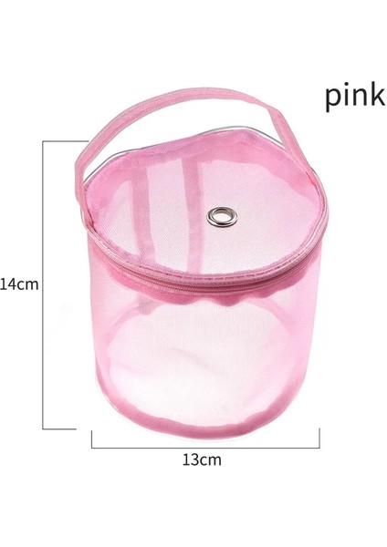 Pembe Stil Dikiş Aksesuarları Taşınabilir Iplik Örgü Çanta Iplik Saklama Kutusu Dıy El-Örme Aracı Iplik Tığ Iplik Depolama Organizatör (Yurt Dışından)
