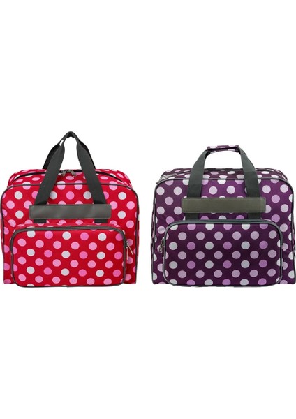 B Tarzı Dikiş Makinesi Çanta Tığ Kitleri Baskı Seyahat Taşıma Çantası Bez Çantalar Oxford Kumaş Büyük Kapasiteli Tığ Kiti Saklama Çantası (Yurt Dışından) fırsatları