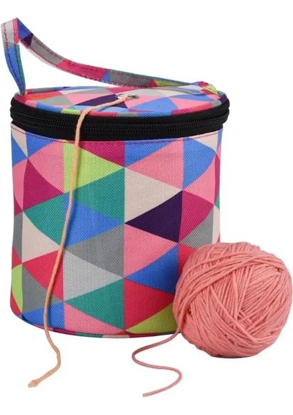 No.5 Tarzı Su Geçirmez Iplik Tığ Örgü Çanta Tığ Kanca Iplik Iplik Saklama Çantası Dikiş Kiti Organizatör Tutucu Kılıfı Dıy Craft Organizatör (Yurt Dışından) indirimleri