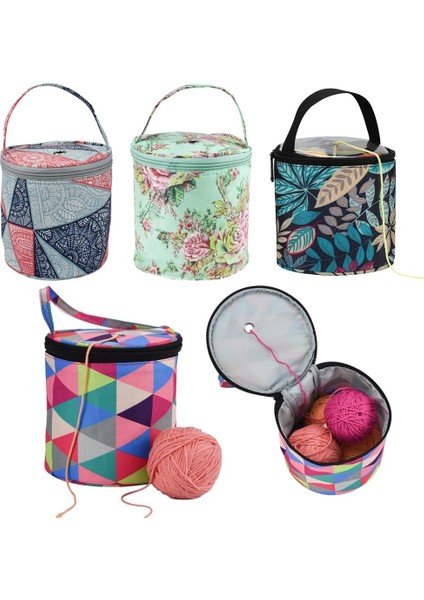 E Iğne Çanta Stili Moda Örgü Iğneleri Iplik Sepeti Tote Ev Kumaş Dikiş Saklama Kutusu Organizatör Dıy Craft Dikiş Araçları Aksesuarları (Yurt Dışından)