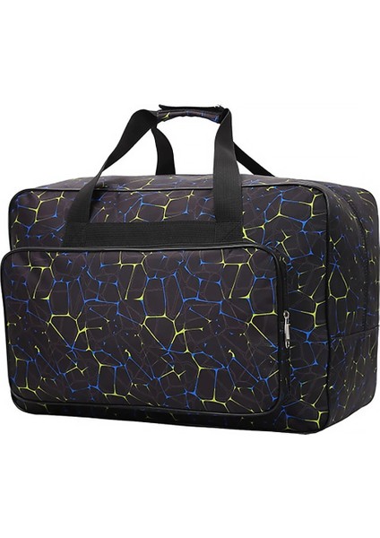 Mavi L Tarzı Büyük Kapasiteli Dikiş Makinesi Depolama Çanta Kadın Spor Spor Taşıma Çantası Dikiş Makinesi Taşıma Çantası (Yurt Dışından) modelleri