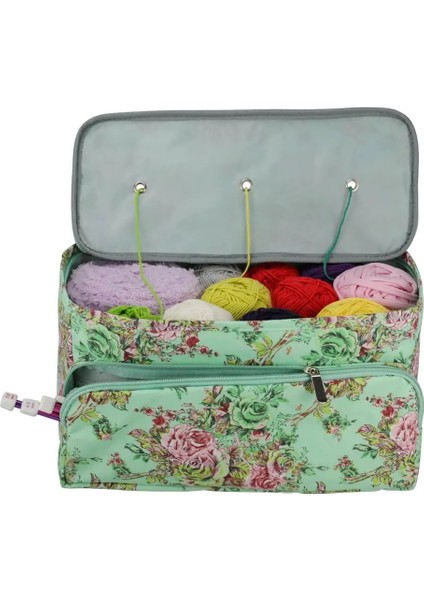 Stil 2 Stili Koknıt Yün Iplik Saklama Çantası Ev Tığ Kanca Örgü Iğneleri Iplik Saklama Kutusu Dıy Dikiş Kiti Çanta Kadınlar Için Seyahat Çantası (Yurt Dışından) modelleri