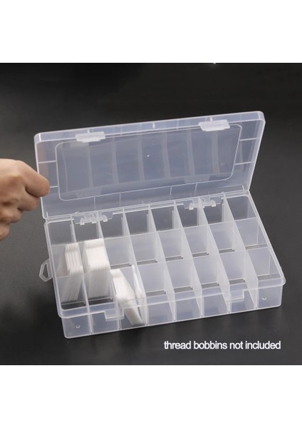 10 Izgara-Küçük Stil Şeffaf Plastik Nakış Ipi Saklama Kutusu Ipi Bobinler Boncuk Depolama Organizatör Dıy Çapraz Dikiş Dikiş Araçları (Yurt Dışından) fiyatları