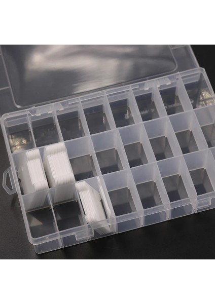 10 Izgara-Küçük Stil Şeffaf Plastik Nakış Ipi Saklama Kutusu Ipi Bobinler Boncuk Depolama Organizatör Dıy Çapraz Dikiş Dikiş Araçları (Yurt Dışından) fırsatları