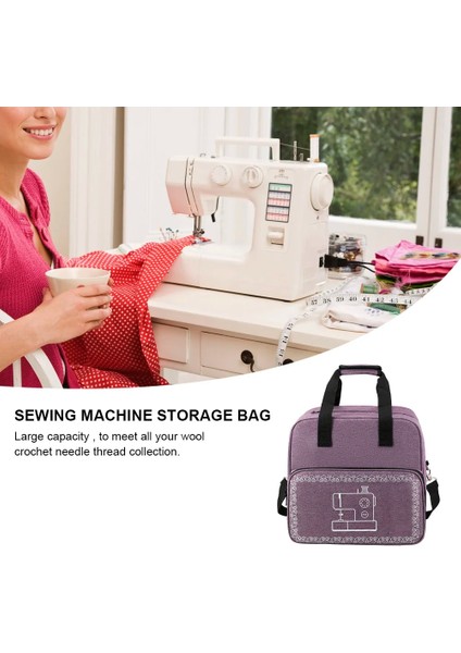 Dikiş Makinesi Çizgi Stili Büyük Kapasiteli Taşınabilir Dikiş Makinesi Çanta Seyahat Ev Organizatör Çanta Iplik Iplik Depolama Tote Dikiş Makinesi Aksesuarları (Yurt Dışından) fiyatları