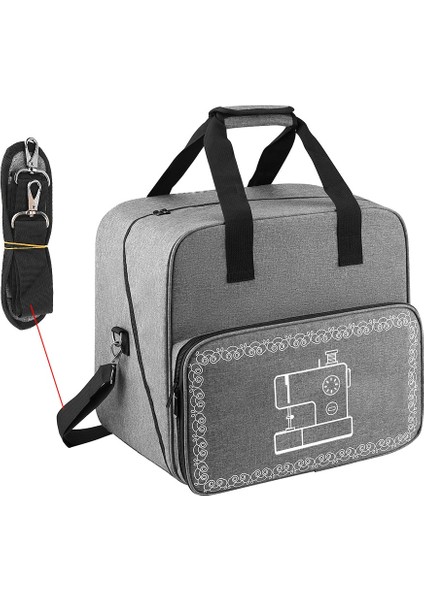 Dikiş Makinesi Çizgi Stili Büyük Kapasiteli Taşınabilir Dikiş Makinesi Çanta Seyahat Ev Organizatör Çanta Iplik Iplik Depolama Tote Dikiş Makinesi Aksesuarları (Yurt Dışından) indirimleri