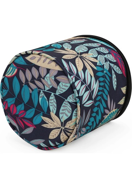 F Stili Moda Yün Iplik Saklama Çantası Yuvarlak Örme Yün Çanta Oxford Kumaş Yaprak Baskı Dıy Örgü Dikiş Kiti Dikiş Araçları Aksesuarları (Yurt Dışından) indirimleri