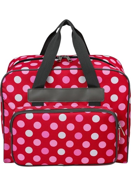 D Stili Dikiş Makinesi Çanta Tığ Kitleri Baskı Seyahat Taşıma Çantası Bez Çantalar Oxford Kumaş Büyük Kapasiteli Tığ Kiti Saklama Çantası (Yurt Dışından) indirimleri