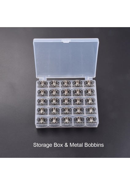 4-Bobins Set Stili Çok Renkli Dikiş Bobinleri Kutu Seti Saklama Kutusu Dikiş Aletleri Aksesuarları Için, Bobin Organizer Kasa Dikiş Makinesi Makaraları (Yurt Dışından)