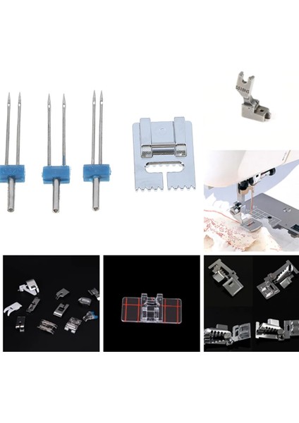 No.7 Tarzı Resser Ayak Ayak Kiti Set Hem Ayak Kardeş Şarkıcı Janome Için Yedek Parça Yerli Dikiş Makinesi Aksesuarları (Yurt Dışından)