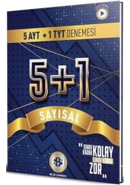 Bilgi Sarmal Yayınları Sarmal YKS TYT AYT 5-1 Sayısal Deneme -2024