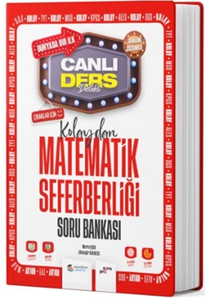 Kpss Tyt Kolaydan Matematik Seferberliği Soru Bankası