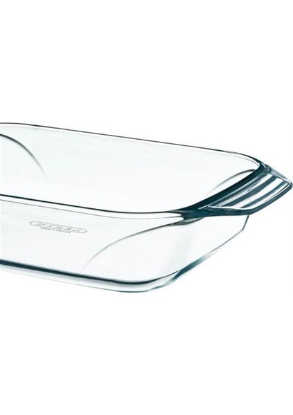 240b000/7046 Cam Dikdörtgen Fırın Kabı 40 X 27 Cm