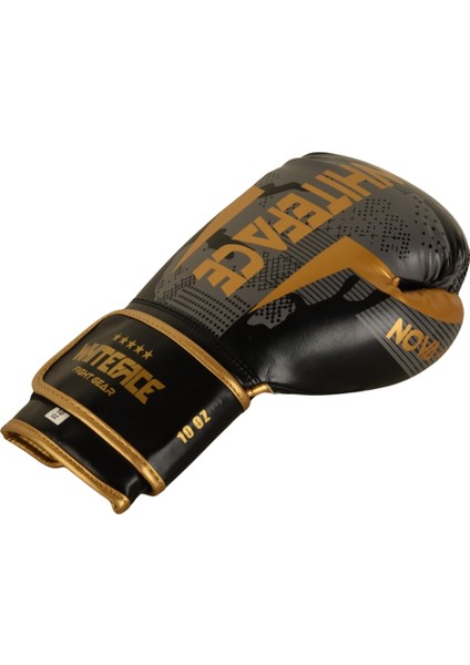 Whiteface Kamuflaj Boks/kickboks/muay Thai Boks Eldiven (Siyah) WTFB312