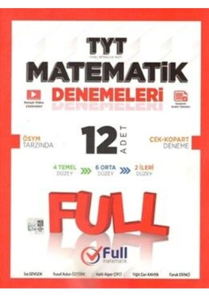 Tyt Matematik 12 x 40 Denemeleri