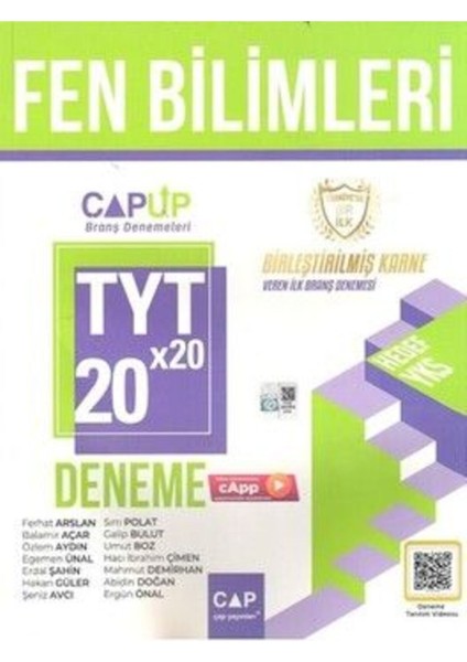 TYT Fen Bilimleri 20 x 20 Up Deneme