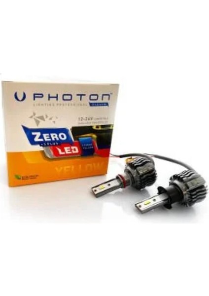 Zero H3 Xtreme Yellow +3 Plus Fansız LED 12V-24V