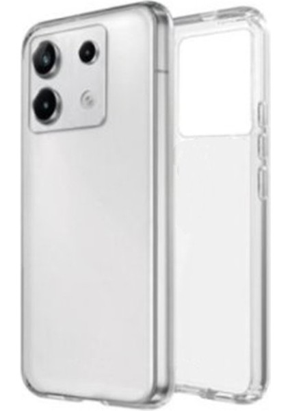 Xiaomi Redmi Note 13 Pro 5g Kılıf Silikon Şeffaf + Ekran Koruyucu